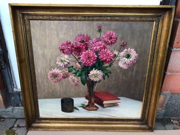 Frans Veroustraete (XX) - Bloemstilleven
