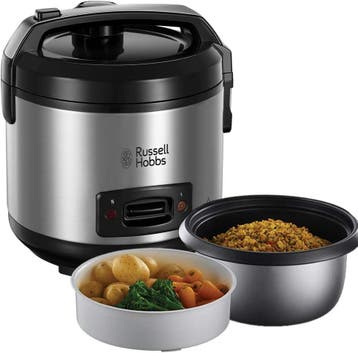 Russell Hobbs Rijstkoker (1,2L) - De redder voor drukke o..., Verzenden, Vaatwasmachinebestendig, Zo goed als nieuw