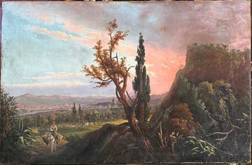 Franz II Knebel (1809-1877) - Campagna Romana