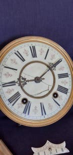 Regulateur wandklok - Messing, Volledige mechanisme-set,, Antiquités & Art