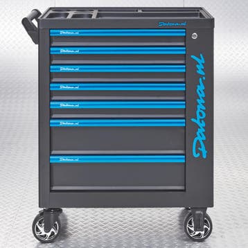 Datona Gereedschapswagen Black-Line met 7 laden en, Ophalen of Verzenden, Nieuw