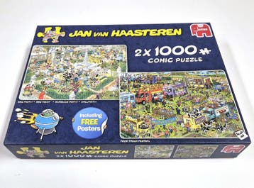 Jan van Haasteren – BBQ Party en Food Truck Festival, set, Verzenden