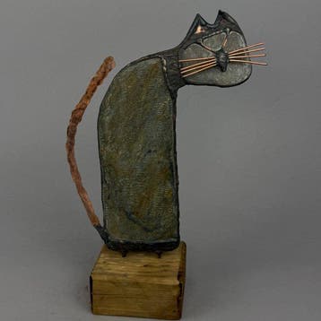 Jacek Drzymaa ( XX- XXI) - LARGE CAT - hand made