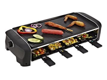 Princess Grill/Gourmet 1400W | OP = OP | Snel thuis geleverd, Elektronische apparatuur, Verzenden, Zo goed als nieuw, 8 personen of meer