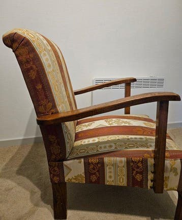 Stoel - Eik - Vintage stoelen
