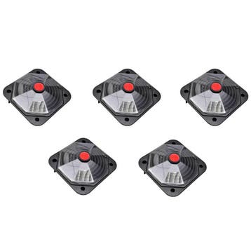 vidaXL Solar Zwembadverwarming 735 W (set van 5), Tuin en Terras, Verzenden, Nieuw