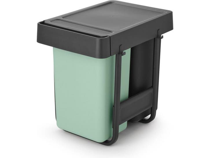 Brabantia Sort & Go Inbouw Prullenbak - 2 x 15 liter -, Huis en Inrichting, Woonaccessoires | Prullenbakken, Zo goed als nieuw