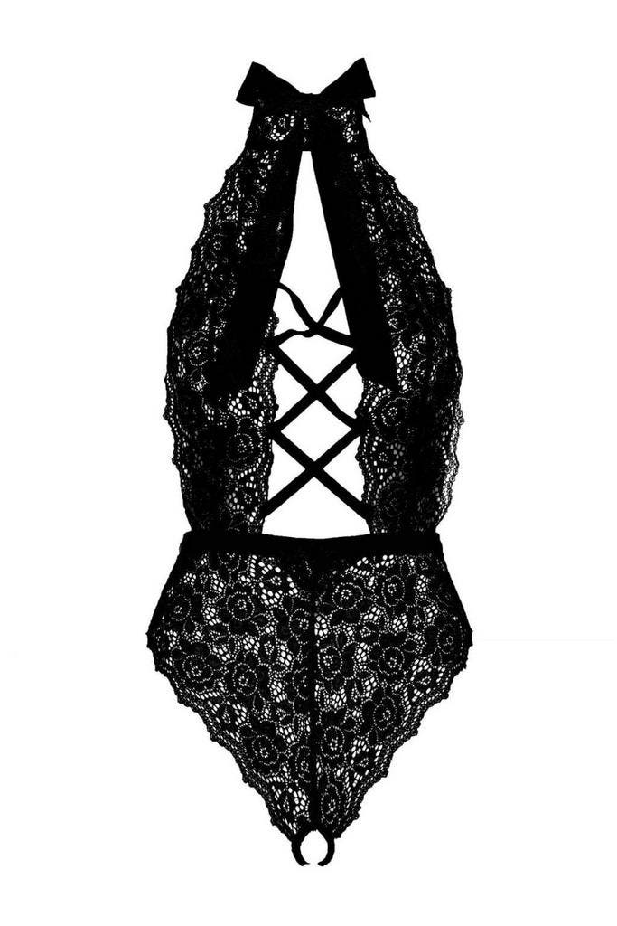 Sexy Lingerie kanten stringbody + size XL - XXL zwart Leg..., Bijoux, Sacs & Beauté, Beauté | Parfums, Envoi
