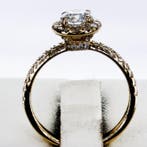 Zonder minimumprijs - Verlovingsring - 14 karaat Geel goud -