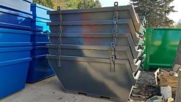 containers diverse zeecontainers staal haakopname kabel