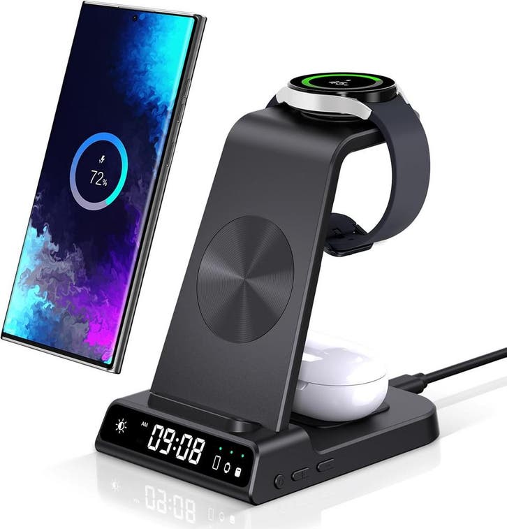 Samsung 3-in-1 Oplader | Tweede Kansje | OP = OP, Telecommunicatie, Mobiele telefoons | Toebehoren en Onderdelen, Samsung, Zo goed als nieuw