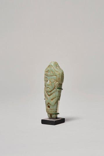 Precolumbiaans. Azteek Zeer zeldzame fuchsiet Quetzalcoatl