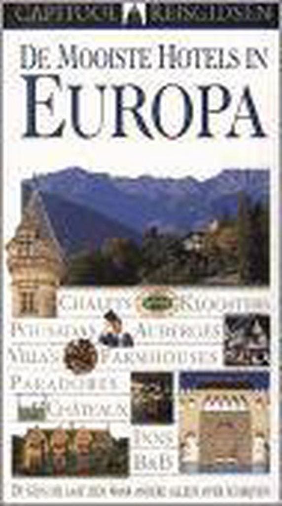 Capitool reisgidsen De mooiste hotels in Europa / Capitool, Boeken, Reisgidsen, Gelezen, Verzenden