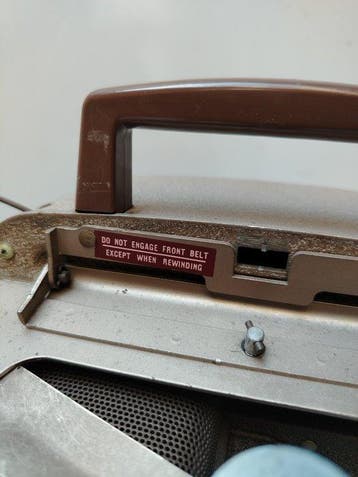 Bell & Howell da 8 mm - Model 625 - Inghilterra - Strumenti