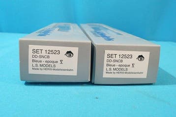 L.S. Models H0 - 12523 - Treinset (1) - NMBS / SNCB Auto, Hobby en Vrije tijd, Nieuw