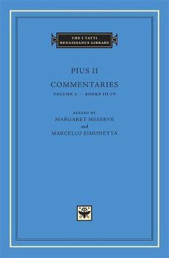 Commentaries, Volume 2 - Books III-IV 9780674024892 Pius Ii, Livres, Langue | Anglais, Envoi