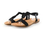Dolcis Sandalen in maat 36 Zwart, Dolcis, Verzenden, Zwart, Sandalen of Muiltjes