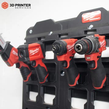 Toolhouder voor Milwaukee M12-gereedschap voor Packout Wall, Ophalen of Verzenden, Gereedschapsopslag
