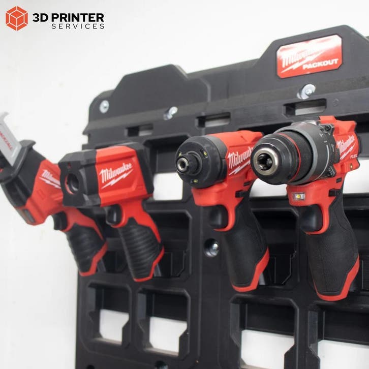 Toolhouder voor Milwaukee M12-gereedschap voor Packout Wall, Doe-het-zelf en Bouw, Gereedschap | Handgereedschap, Nieuw, Milwaukee