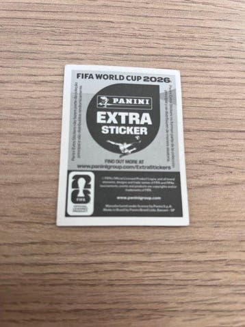 Panini - Figure - Florian Wirtz Panini Extra Sticker FIFA, Nieuw