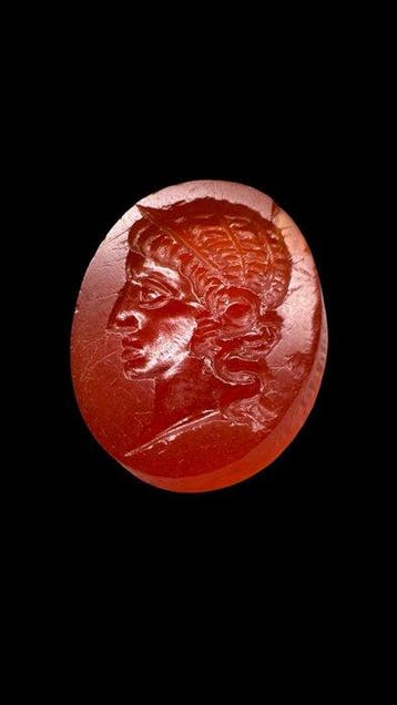 Oud-Romeins carneool Intaglio