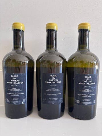 2021 Blanc du Chateau Vieux Taillefer - Bordeaux - 3, Verzamelen, Nieuw
