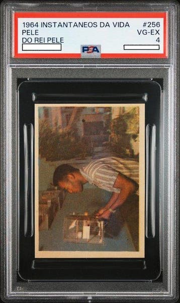 1964 Instantaneos Da Vida - Do Rei Pelé - Pelé #256 Graded, Nieuw