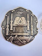 2 pièces maçonniques. (Sans prix de réserve)