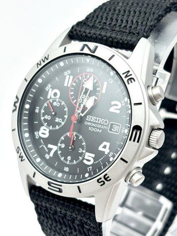 Seiko - Chronograph - Zonder minimumprijs - SND399P - Heren