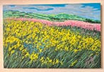 Franco Azzinari (1949) - Colline in fiore al vento