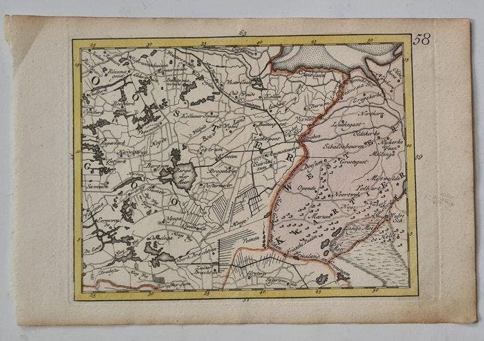 Nederland - Friesland; Christiaan en Jan Christiaan Sepp -, Livres, Atlas & Cartes géographiques