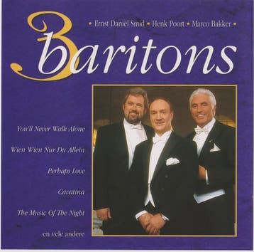 3 Baritons - Ernst Daniël Smid • Henk Poort • Marco Bakker, Verzenden, Gebruikt