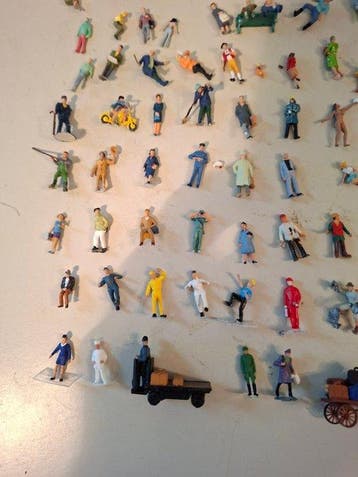 Preiser, Merten, Faller, Noch H0 - Modeltreinfiguren (150) -, Hobby & Loisirs créatifs