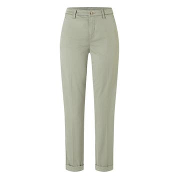 MAC • groene Chino turn up • 40, Maat 38/40 (M), Verzenden, MAC, Nieuw