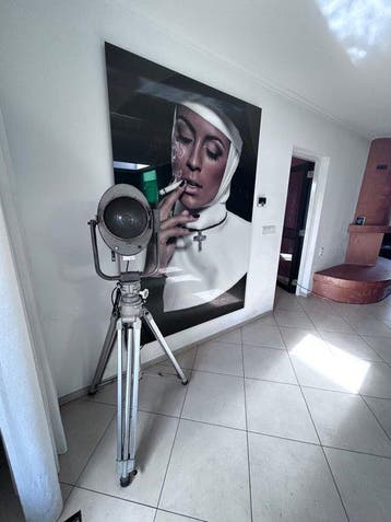 ets A de Backer - Lampe de théâtre - RV-100C - Métal - Belle
