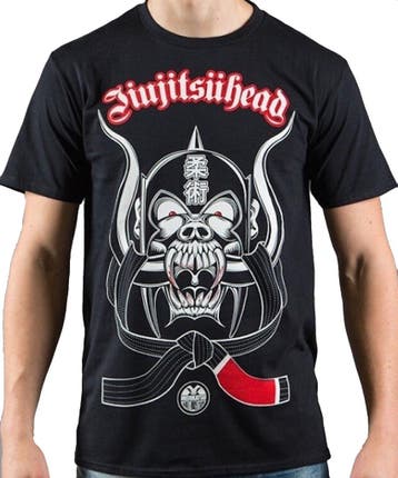 Meerkatsu ART Meerkatsu JIU JITSU Head T-Shirt Zwart, Verzenden, Zwart, Vechtsport, Meerkatsu ART