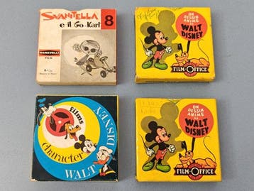 I.C.G. Cine Max 8mm Cine Movie Projector - Set with Disney