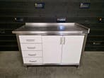 Werkbank | trespa | RVS | 130cm | horeca