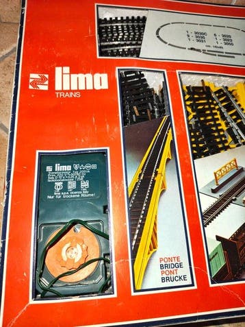Lima H0 - 3030C - Treinset (1) - Starterset vintage met, Hobby en Vrije tijd, Modeltreinen | H0, Nieuw