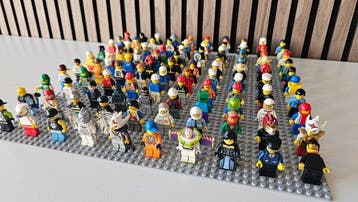 Lego Onderdelen - 100x LEGO Minifigures, Kinderen en Baby's, Nieuw