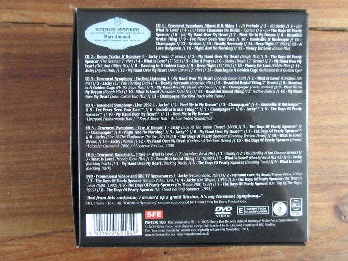 Marc Almond - Tenement Symphony - 5 x CDs + DVD - Deluxe, CD & DVD, Vinyles Singles