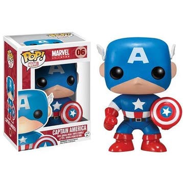 Funko Pop! Marvel Universe - Captain America #06, Verzenden