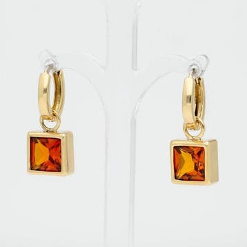 Boucles doreilles - 18 carats Or jaune - Créoles, Bijoux, Sacs & Beauté