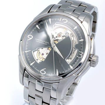 Hamilton - Jazzmaster Open Heart - H325651 - Homme -, Nieuw