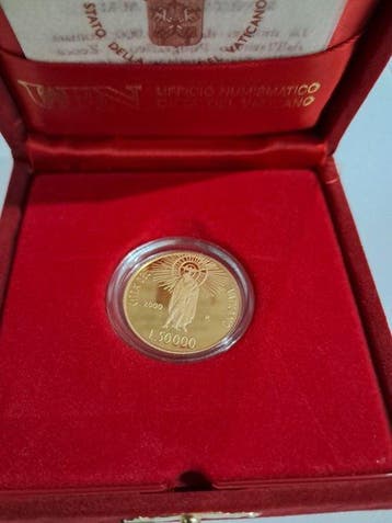 Vaticaan. Giovanni Paolo II. 50000 Lire 2000 Proof