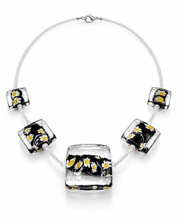 verre de Murano - Collier - murrine immergée, Antiek en Kunst