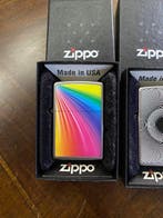 Zippo - Zakaansteker - Staal, Messing - (4), Verzamelen, Nieuw