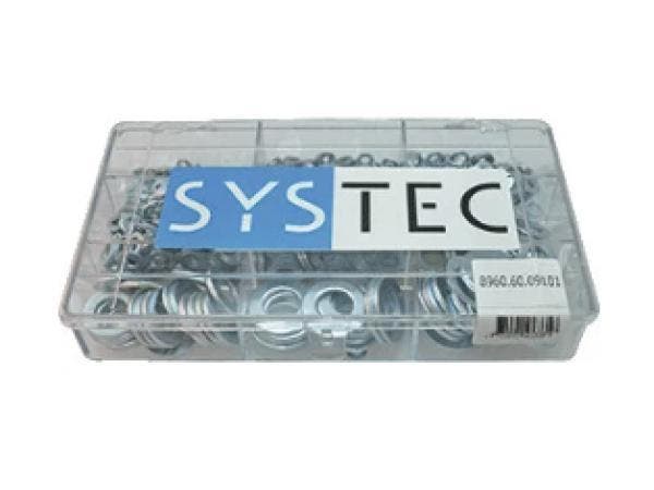 Veiling - Systec Assortiment Sluitringen Set – Metalen Rin, Doe-het-zelf en Bouw, IJzerwaren en Bevestigingsmiddelen