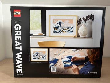 Lego Set - 31208 - Art - The Great Wave Hokusai - ongeopende, Nieuw