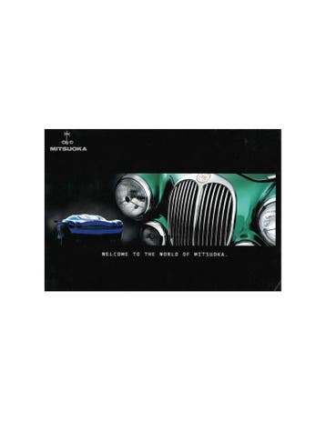 2001 MITSUOKA PROGRAMMA BROCHURE JAPANS, Ophalen of Verzenden, Nieuw